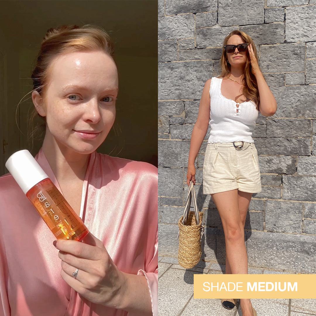 Clear Tan Water - Medium