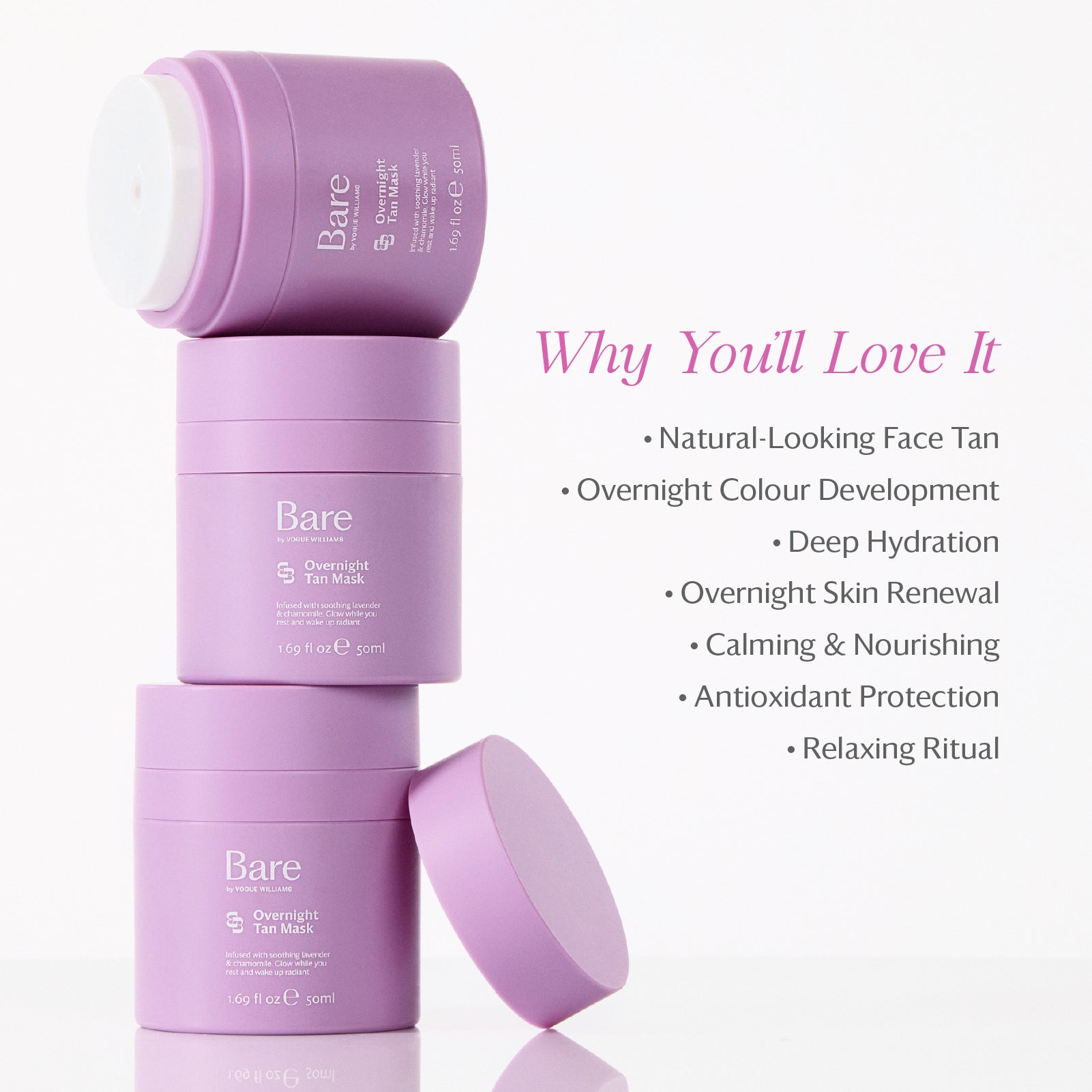 Bare by Vogue Overnight Tan Mask