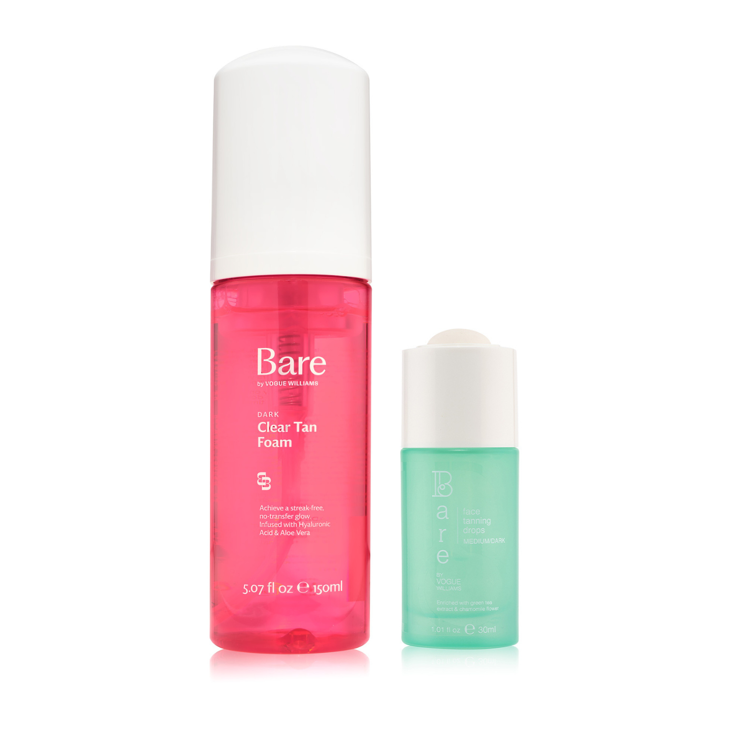 Clear Tan Water and Face Tanning Drops - Medium/Dark